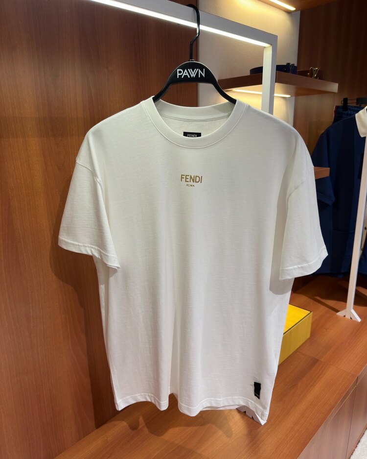 Fendi Logo Baskılı T-shirt