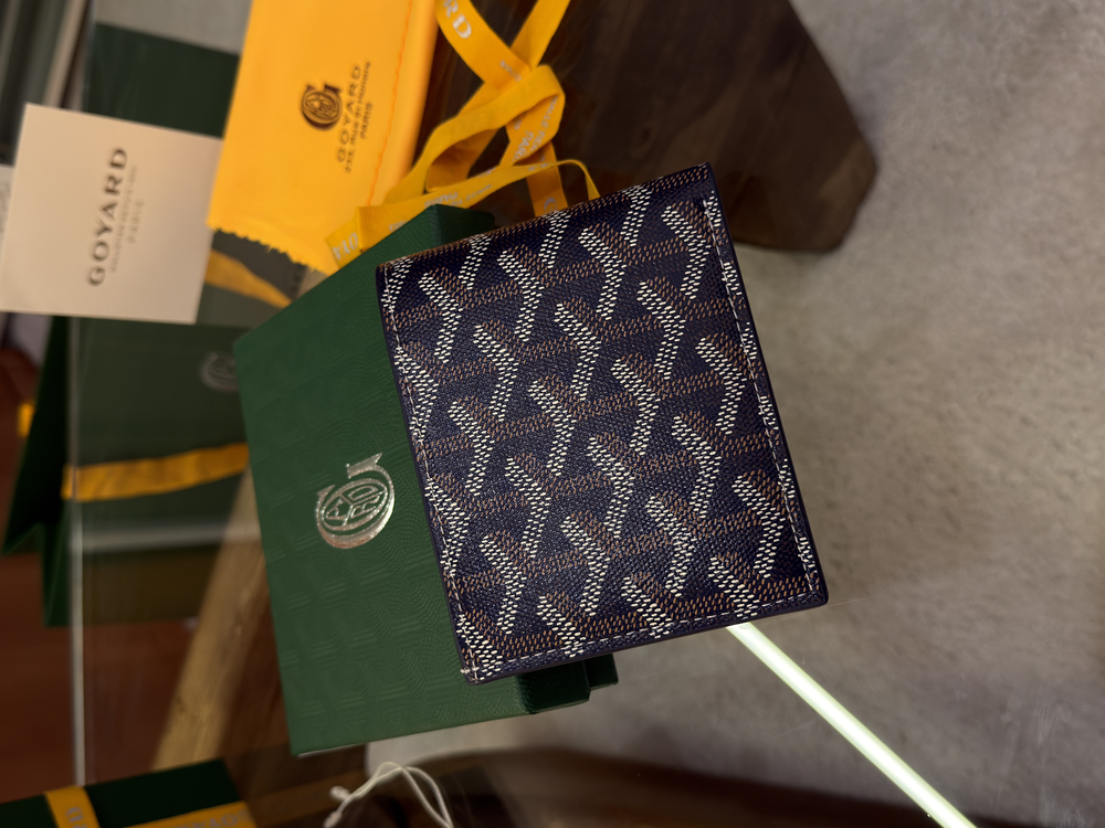 Goyard Logo Damier Cüzdan