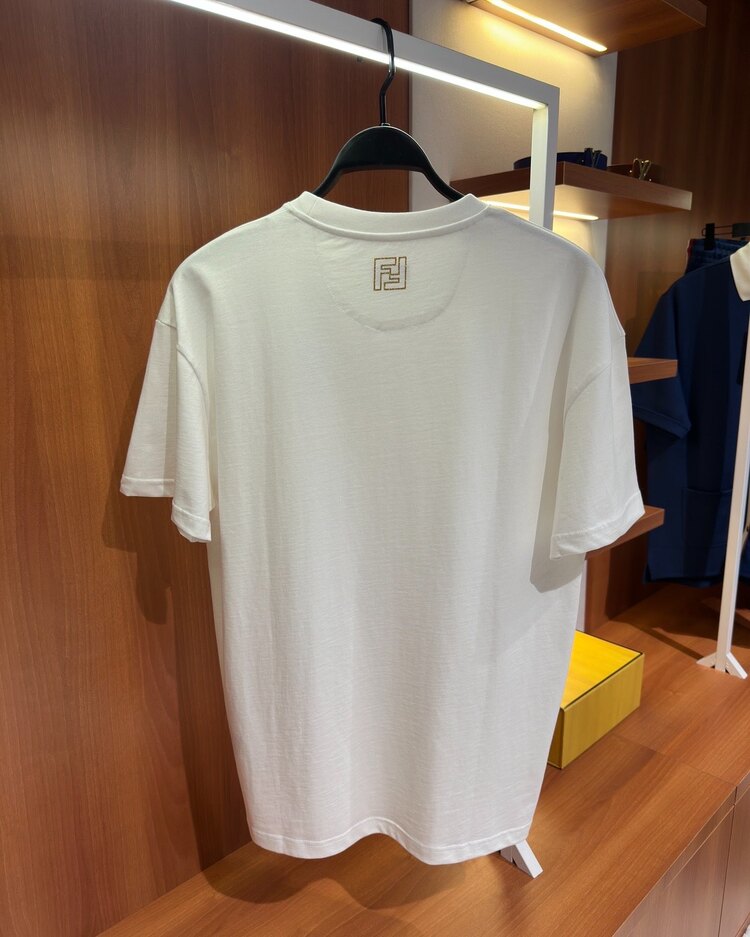 Fendi Logo Baskılı T-shirt