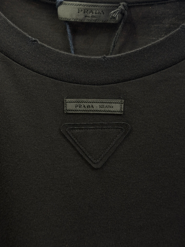 Prada Logo İşlemeli T-shirt