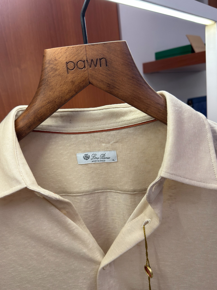 Loro Piana Krem Özel Kumaş Gömlek