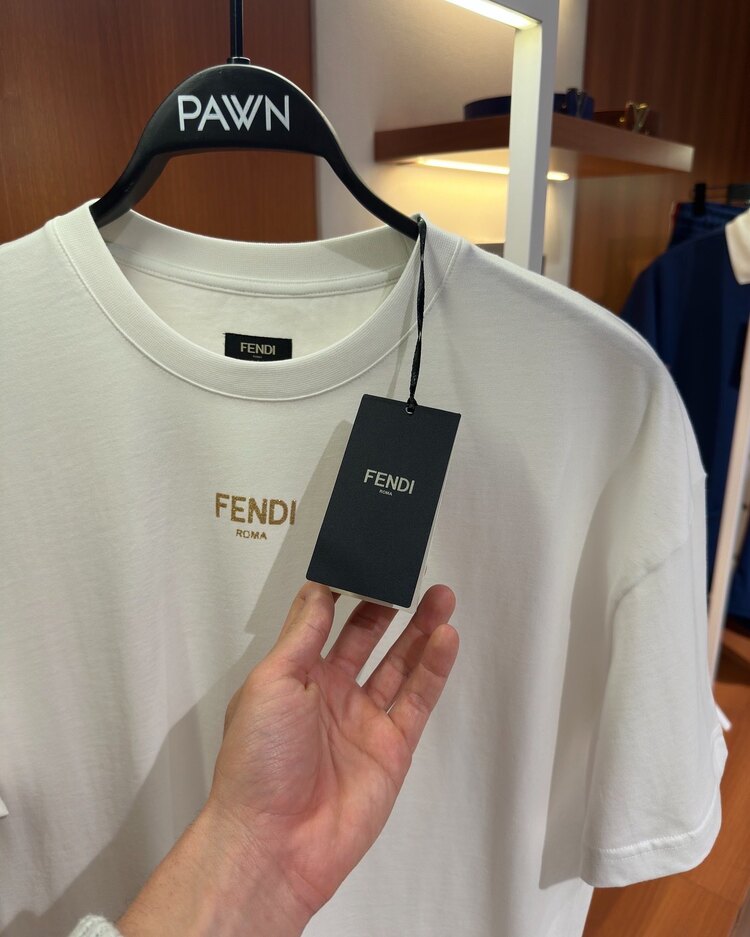 Fendi Logo Baskılı T-shirt