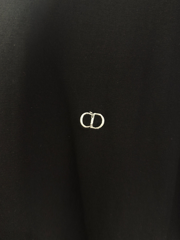Dior Mini Logo İşlemeli T-shirt