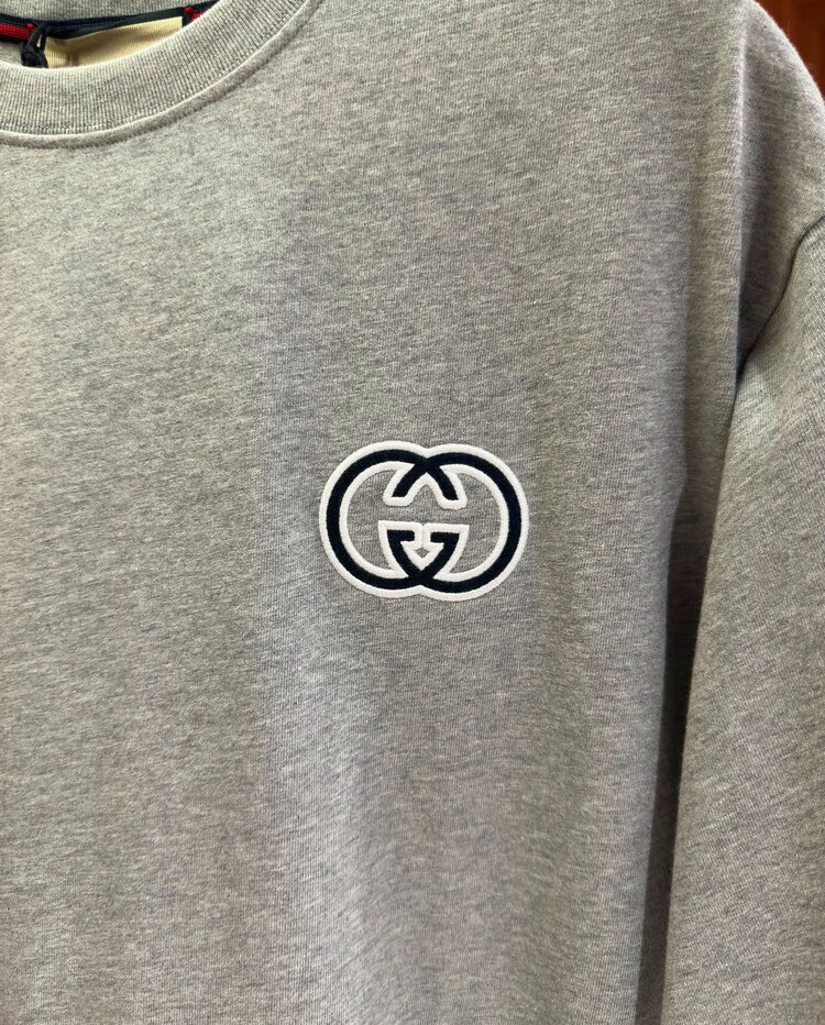 Gucci GG Göğüs İşlemeli T-shirt
