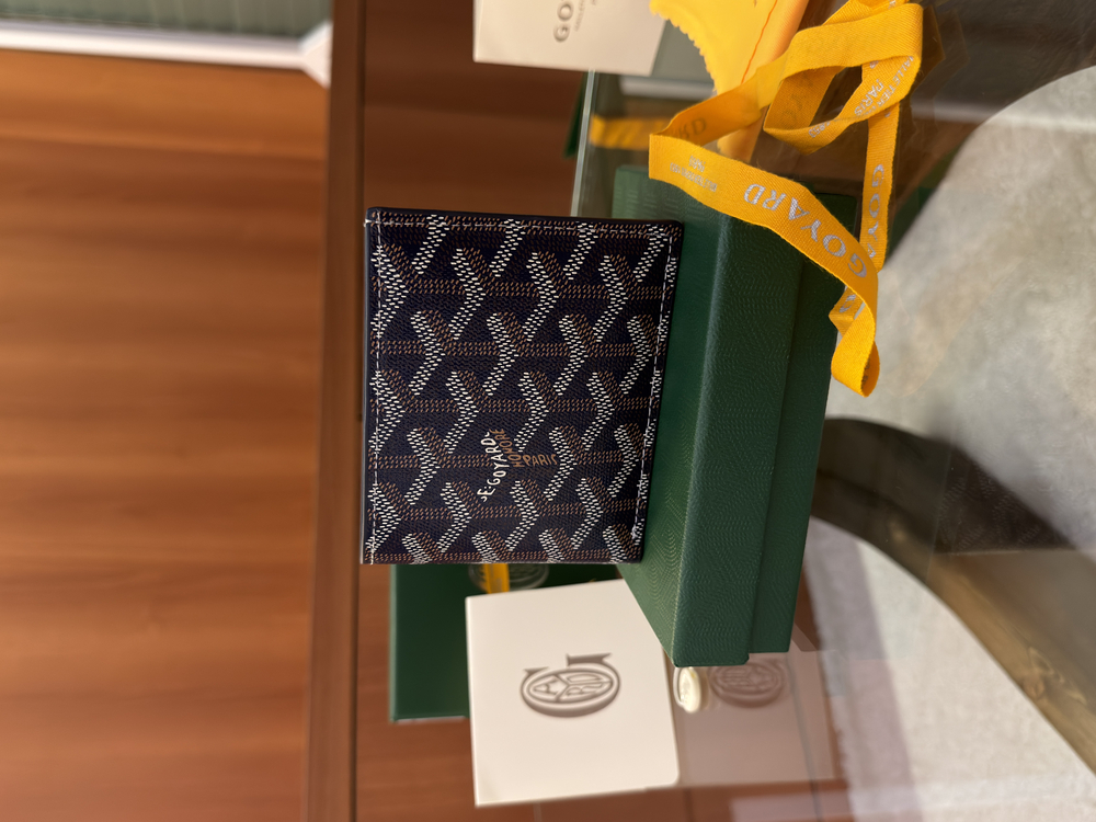 Goyard Logo Damier Cüzdan