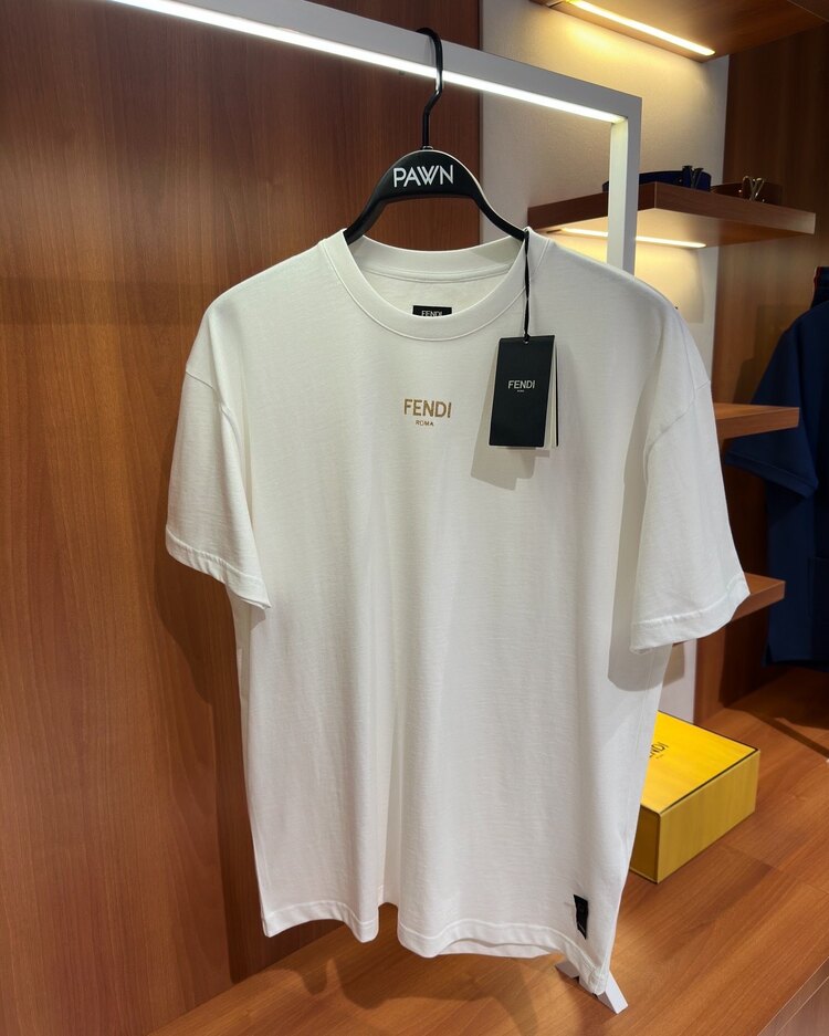 Fendi Logo Baskılı T-shirt