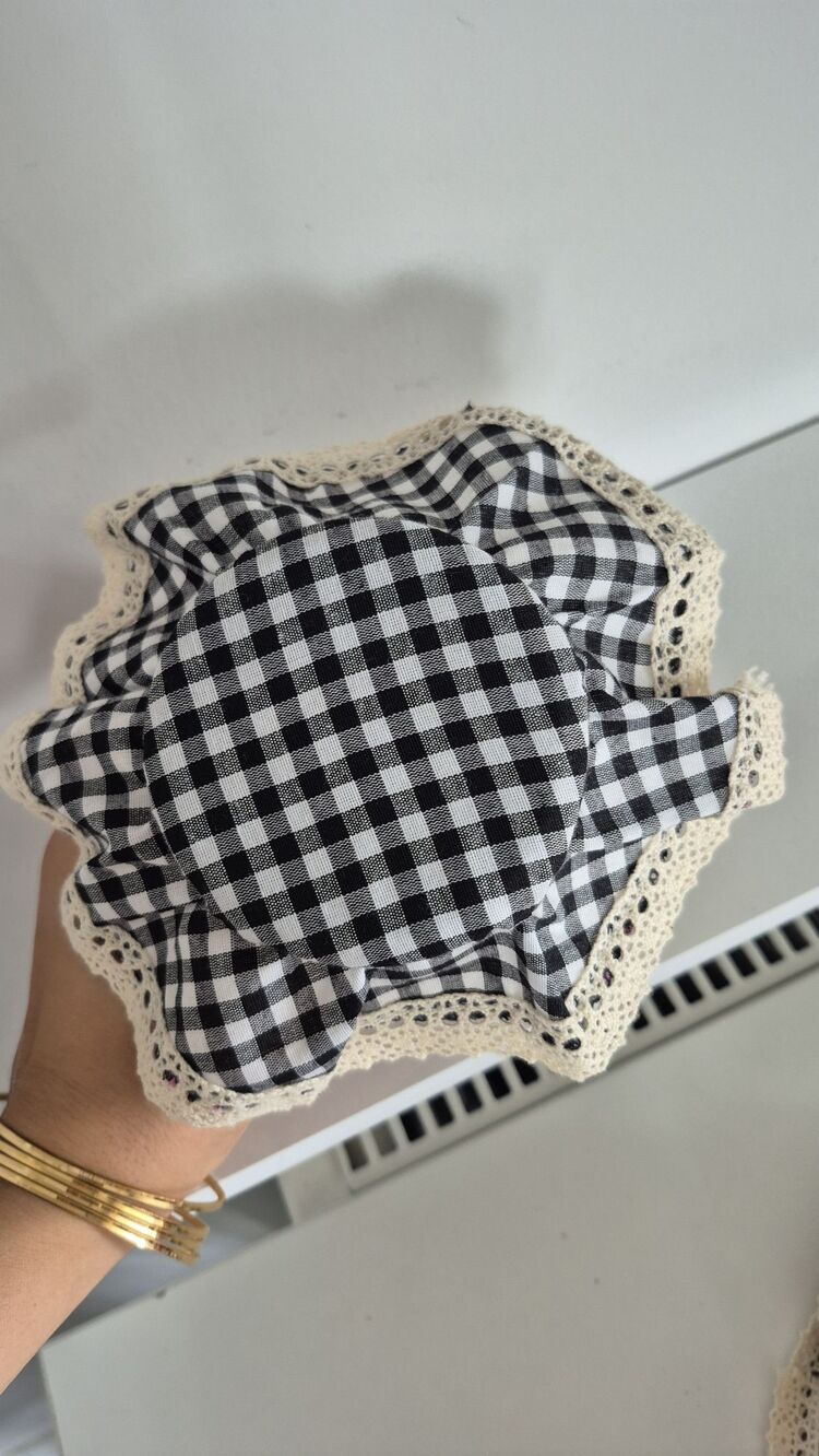 kavanoz kapağı örtüsü