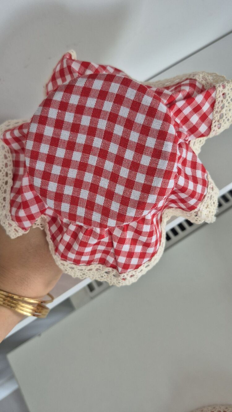 kavanoz kapağı örtüsü