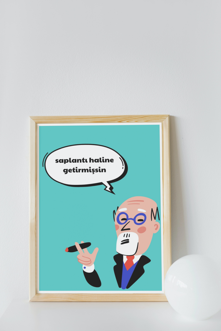 FREUD POSTER | DİJİTAL ÜRÜN PDF 