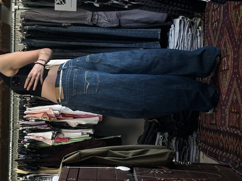 COCOON DÜŞÜK BEL BAGGY JEAN
