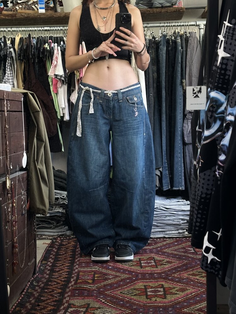 COCOON DÜŞÜK BEL BAGGY JEAN