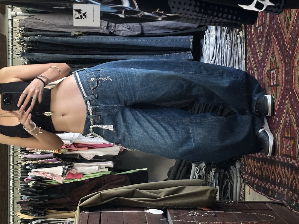 COCOON DÜŞÜK BEL BAGGY JEAN