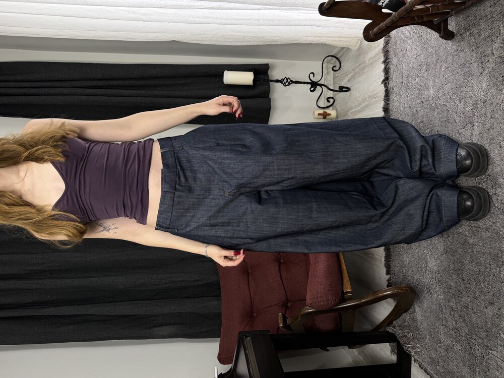PİLELİ KABARTMA DETAYLI KLASİK SKATE JEAN
