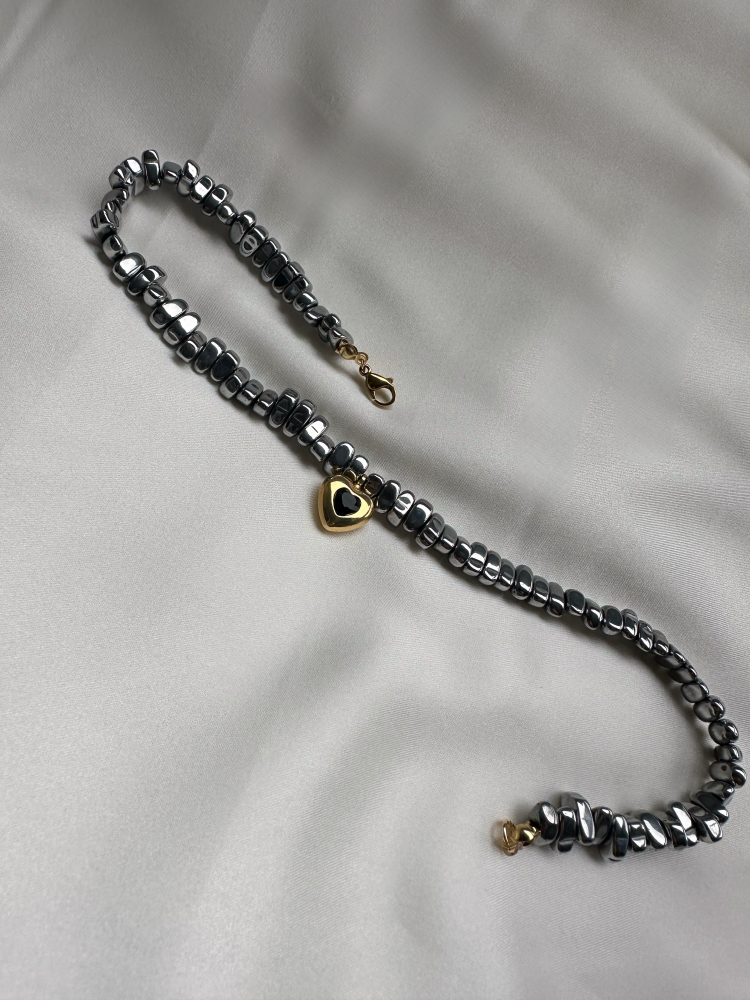Midnight Heart | Hematite