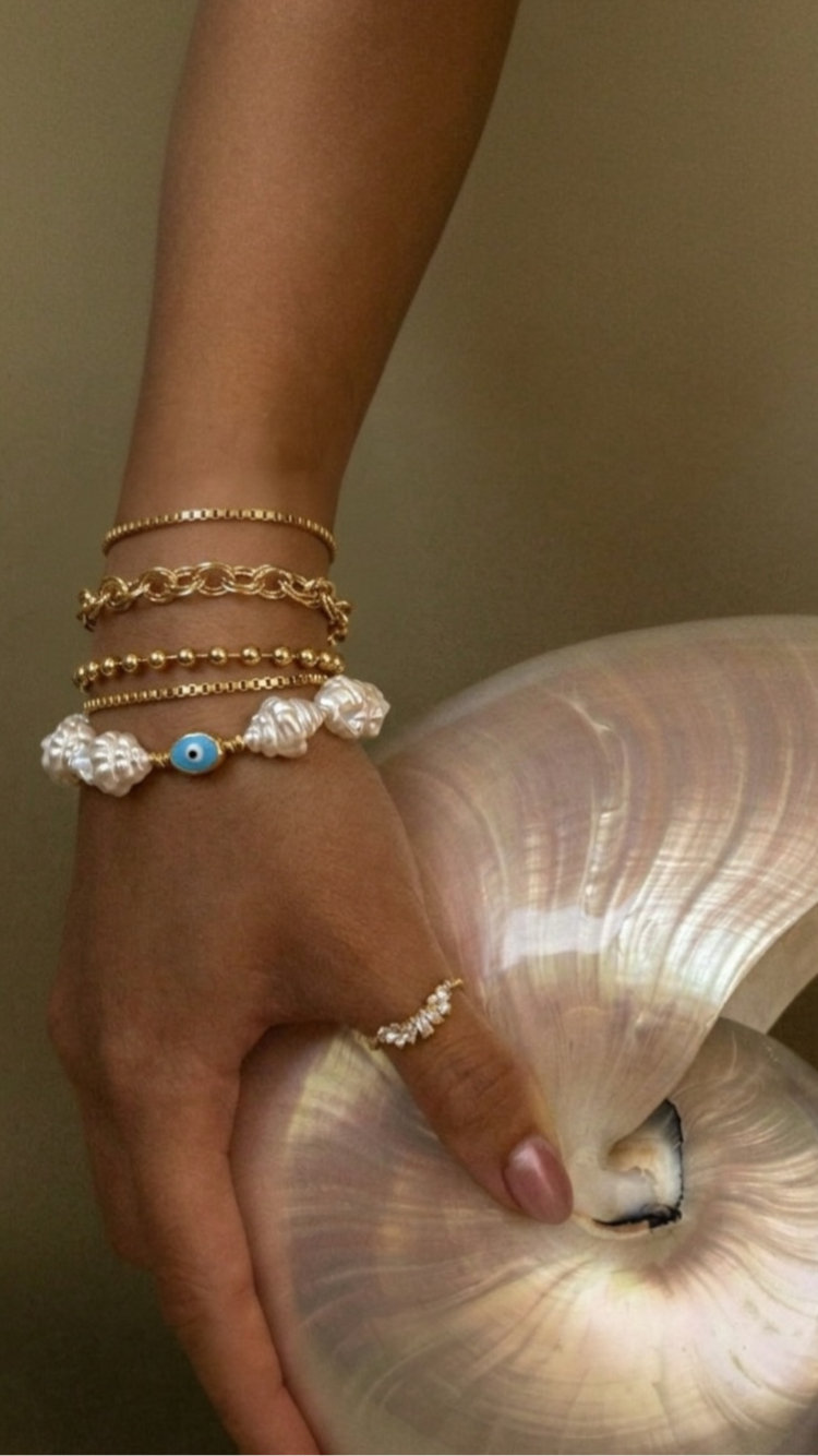 La Perle d'Or – Gold Kaplama 5’li Set