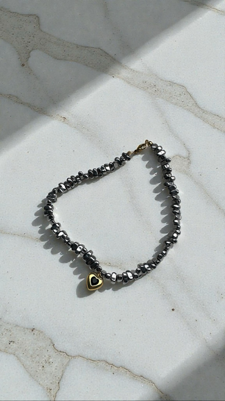 Midnight Heart | Hematite