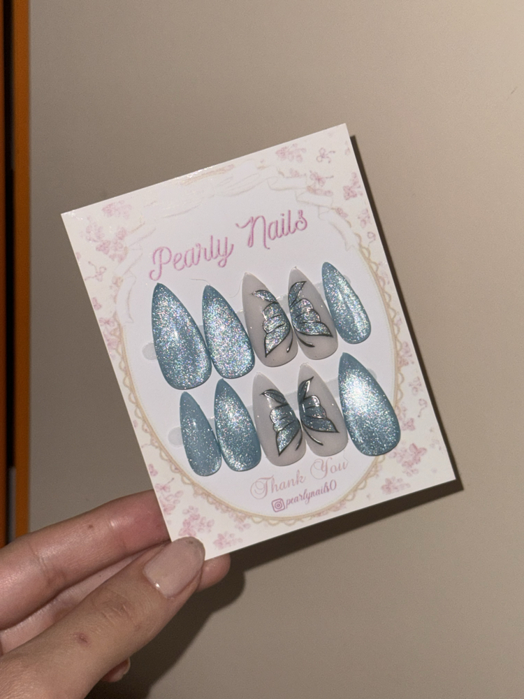 Cat Eye Butterflies Set