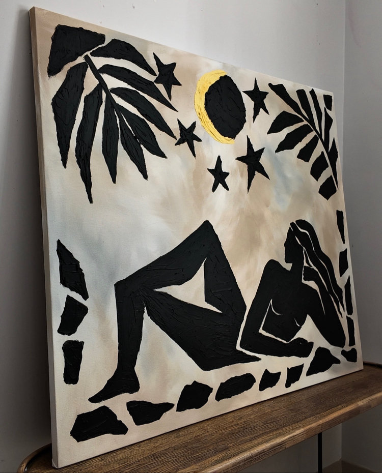 “Shine” 100x120cm