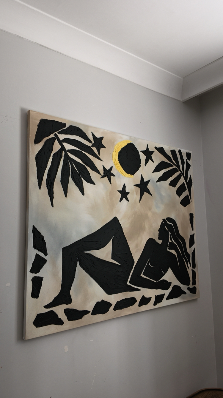 “Shine” 100x120cm