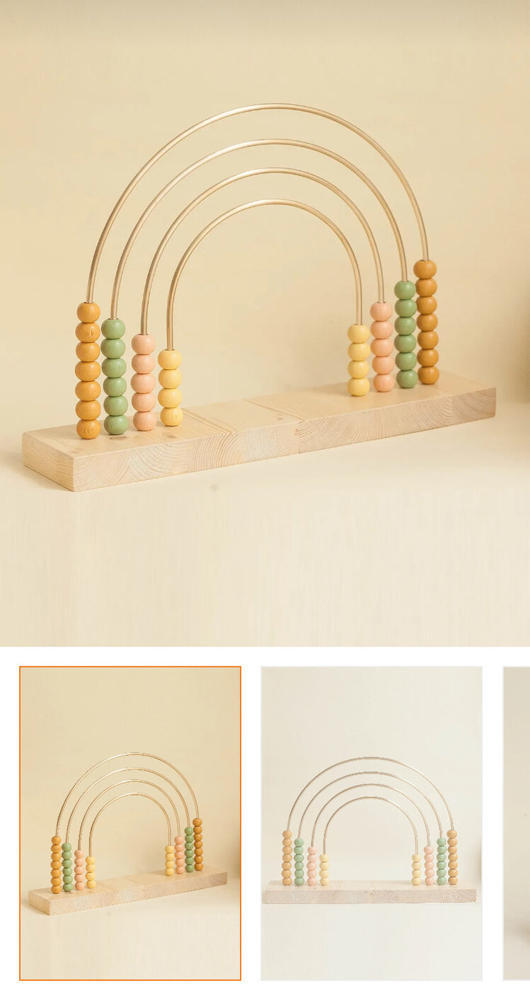 Peg rainbow abacus