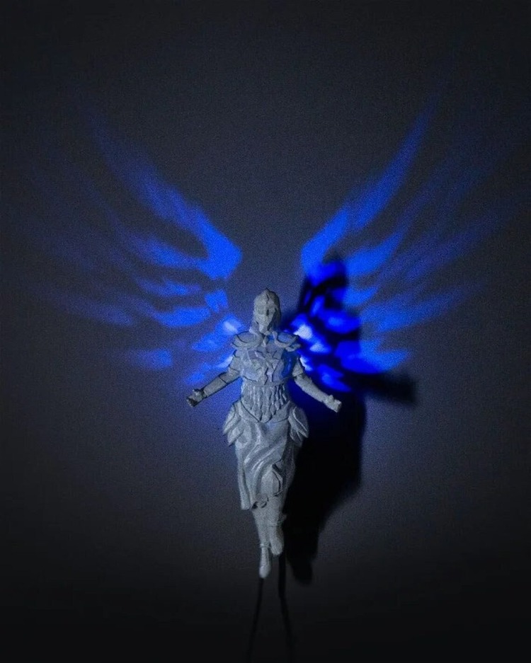Kişiye özel valkyrie gece lambası ! 