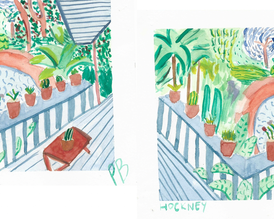 David Hockney’s Garden