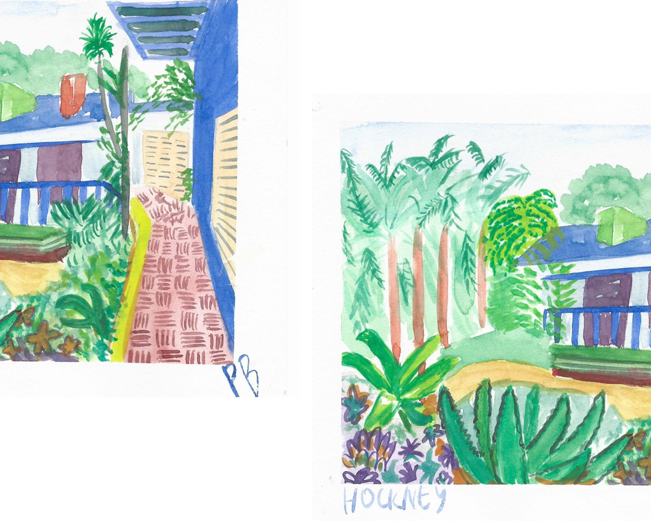 David Hockney’s Garden