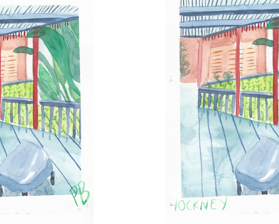 David Hockney’s Garden