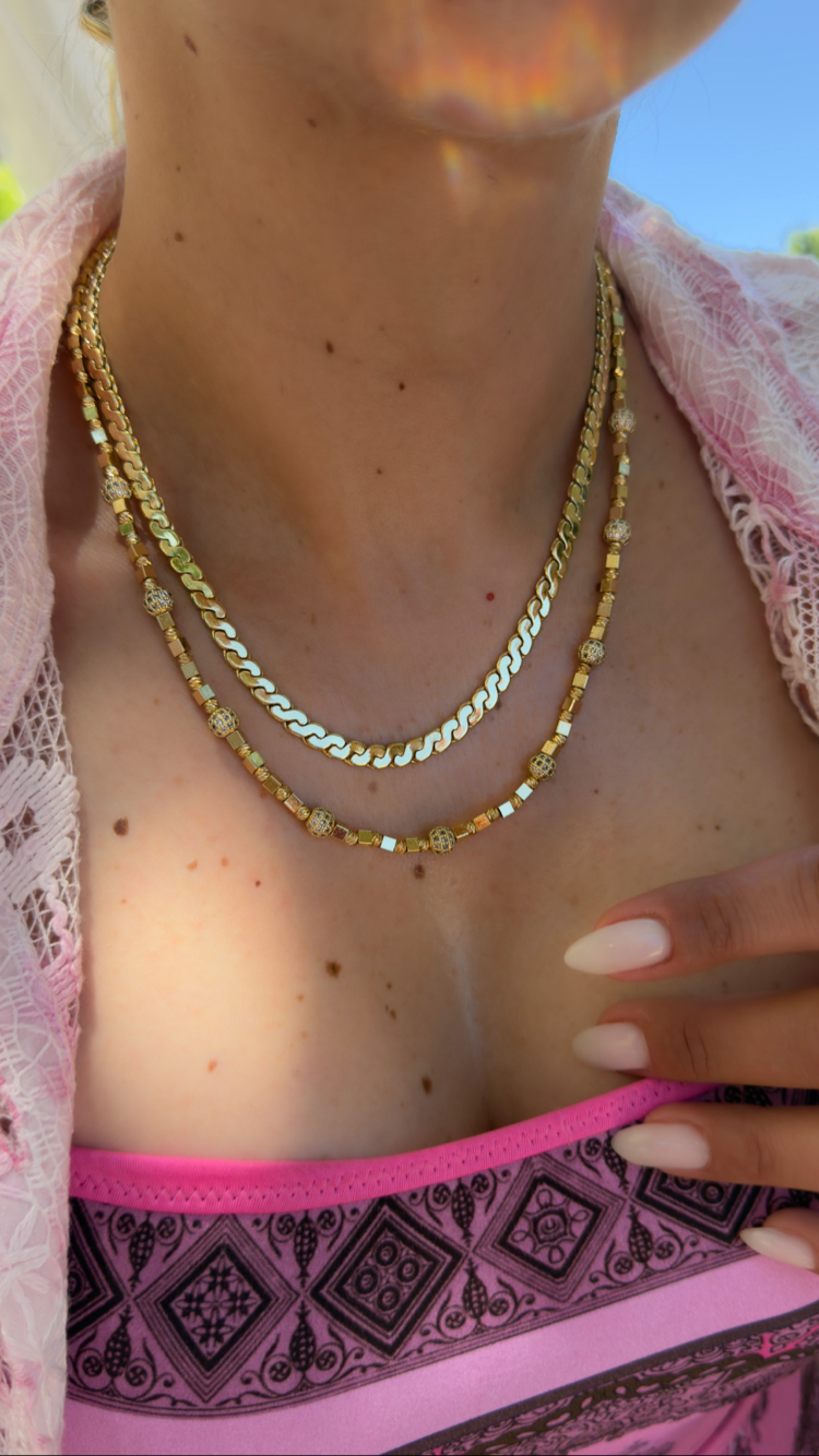 Özel Seri 14k Kuyum Model “S” Zincir