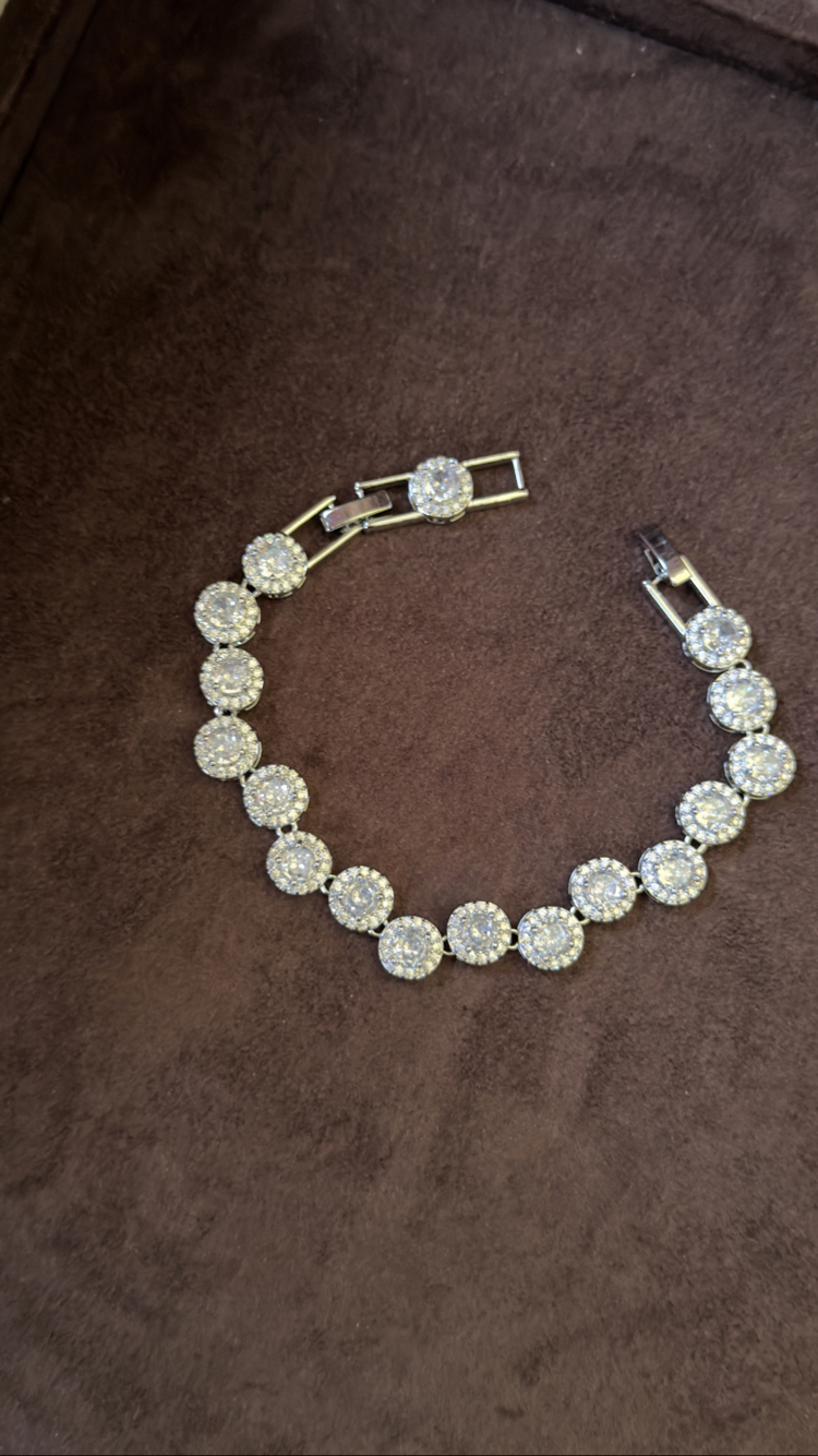 Luxury Halo Tennis ORBİ Bileklik 