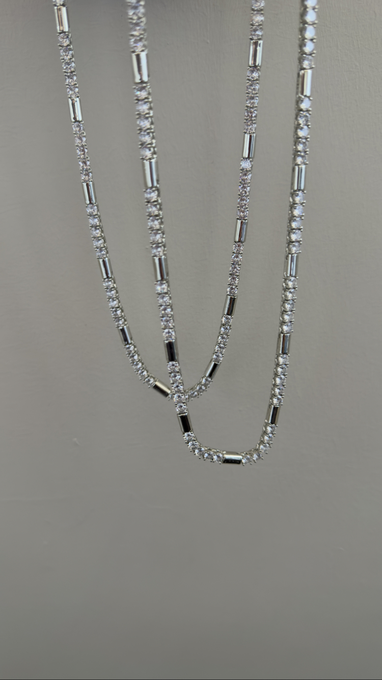 Premium MARYA Silver Suyolu Kolye