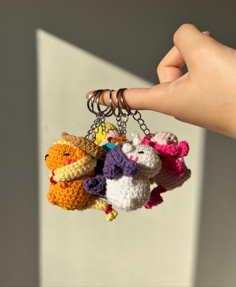 My Little Pony (Capybara) Anahtarlıklar