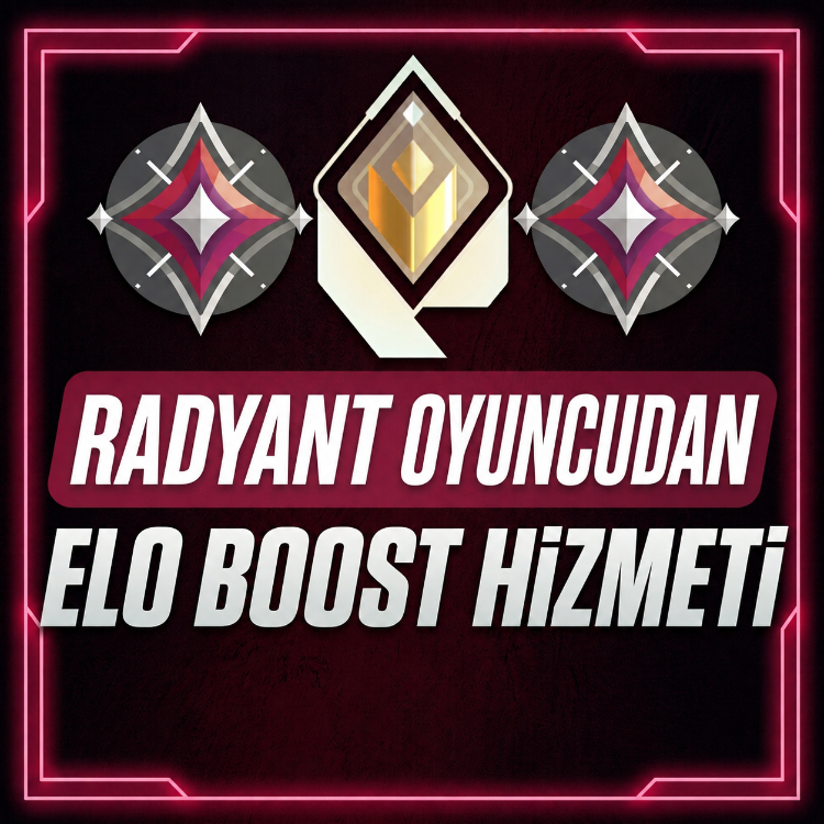 Radyant Oyuncudan Elo Boost Hizmeti