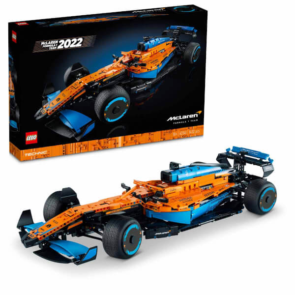 LEGO Technic McLaren Formula 1 Yarış Arabası 42141 - Yetişkinler için 2022 Araba Modeli
