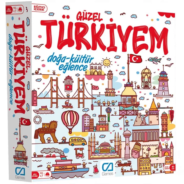 GÜZEL TÜRKİYEM KUTU OYUNU