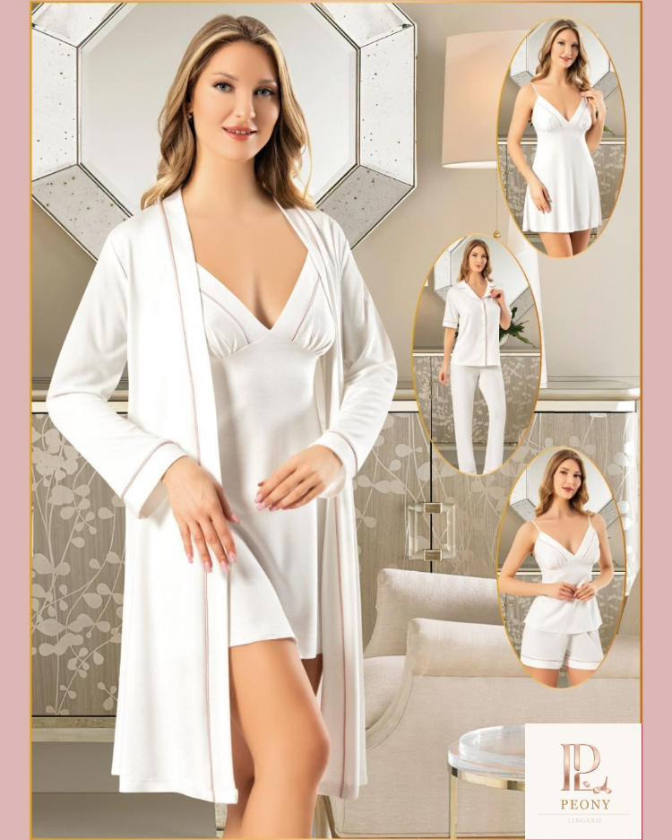 Peony Soft: Pamuklu İnterlok 6lı Set