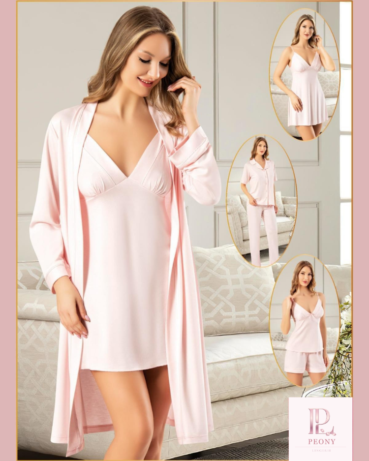 Peony Soft: Pamuklu İnterlok 6lı Set