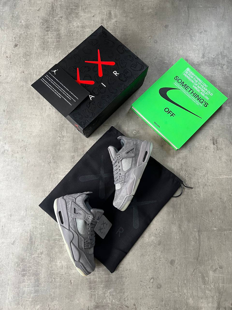 Retro 4 Cavs Cool Grey
