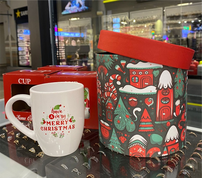 Yılbaşı Hediye Kutusu 3’lü Set (Red/Green)