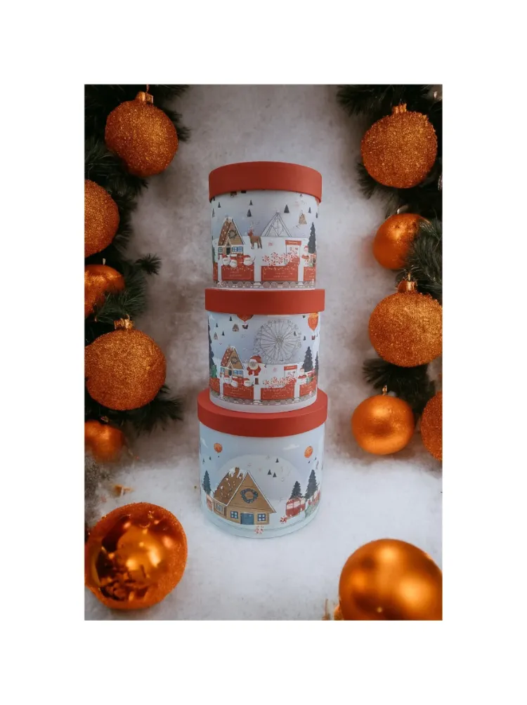 Yılbaşı Hediye Kutusu 3’lü Set (White)