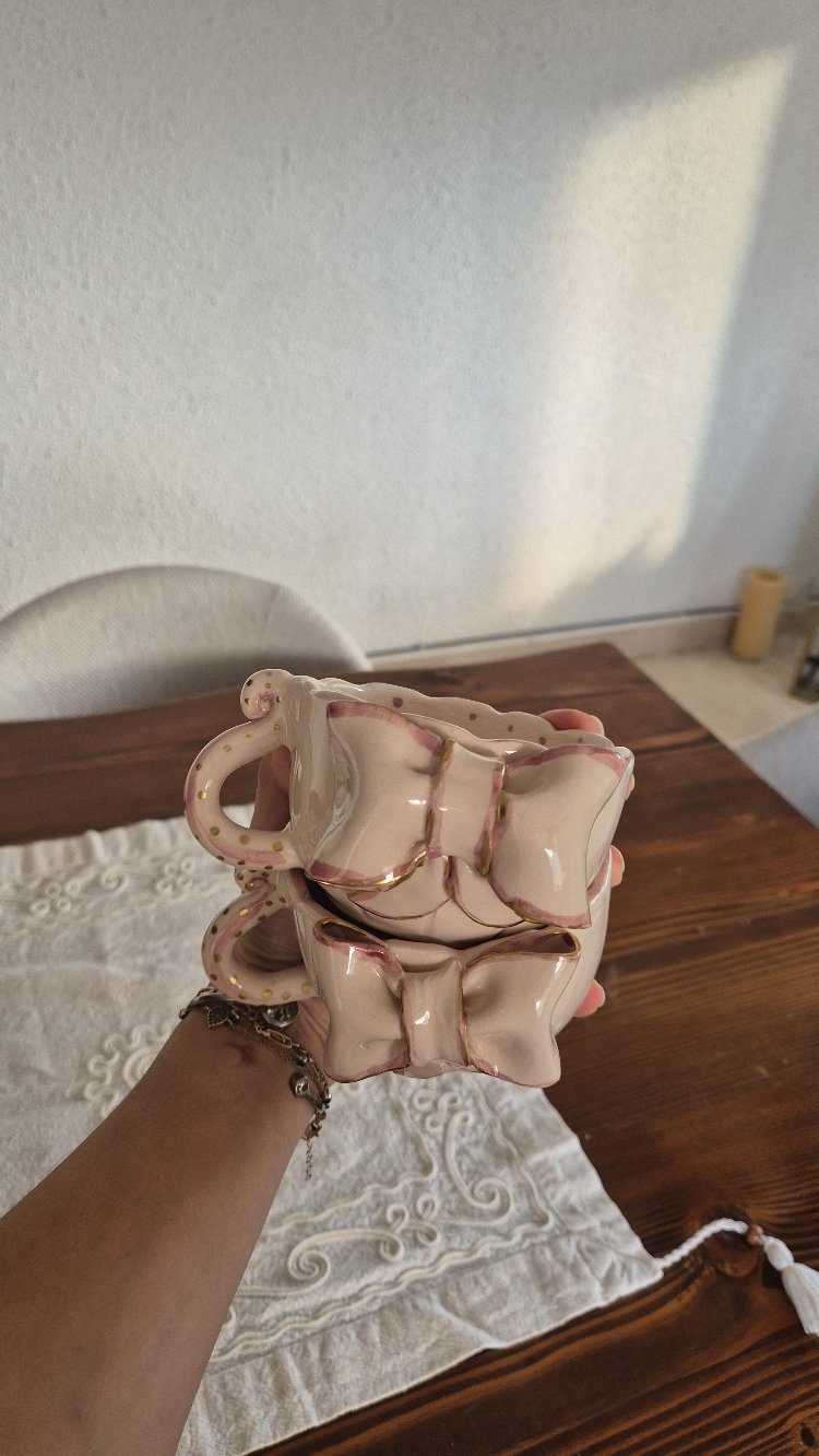 Puantiyeli Fiyonk Mug