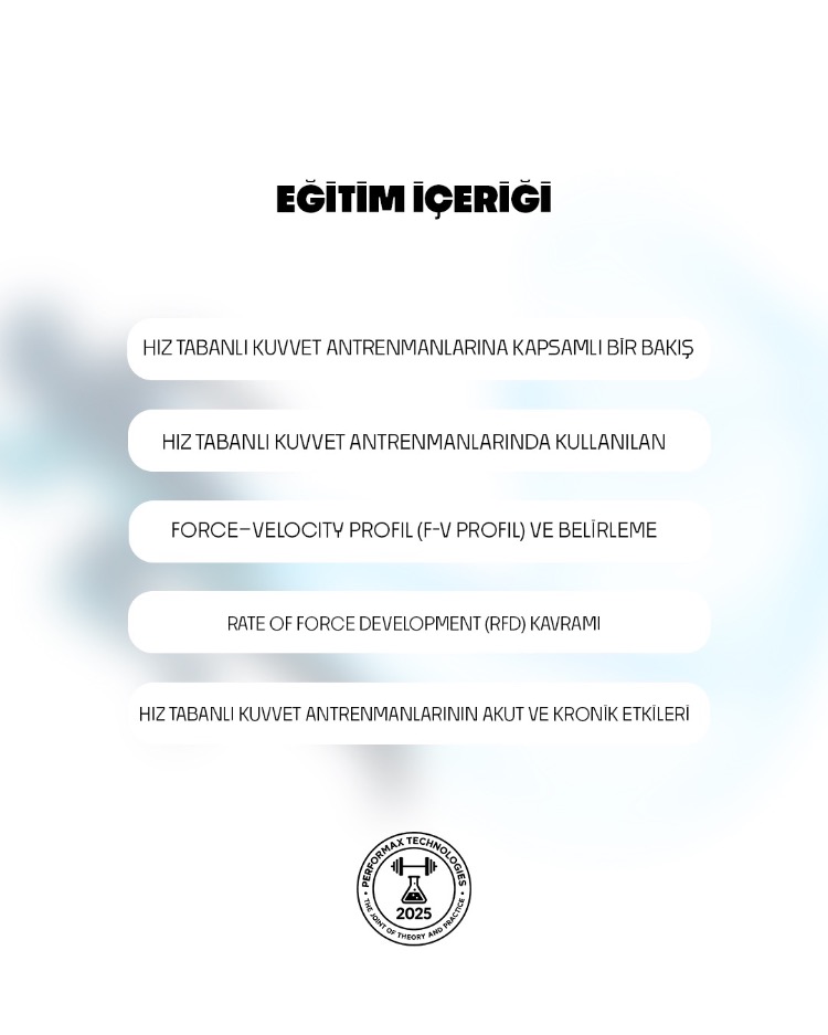 Hız Tabanlı Kuvvet Antrenmanları (Offline)
