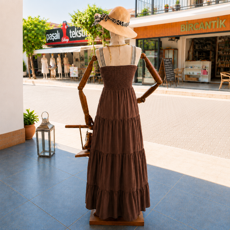 Rossa Terra Maxi Elbise