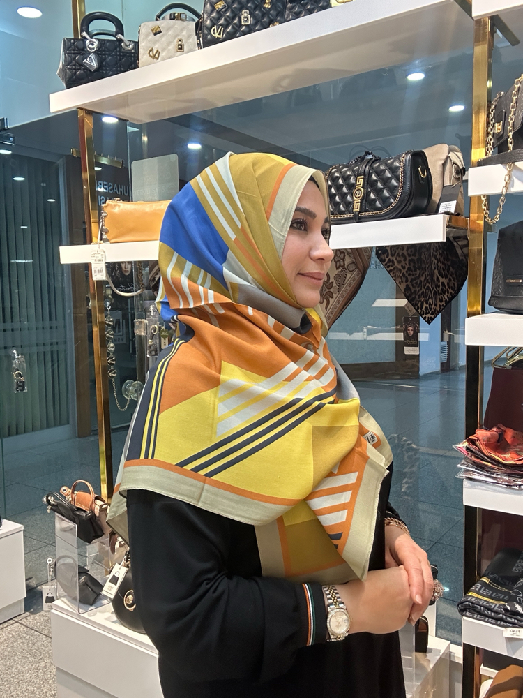 ED Scarf Floş Viskon Şal