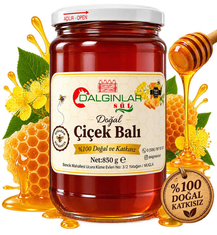 %100 Doğal Organik Bal
