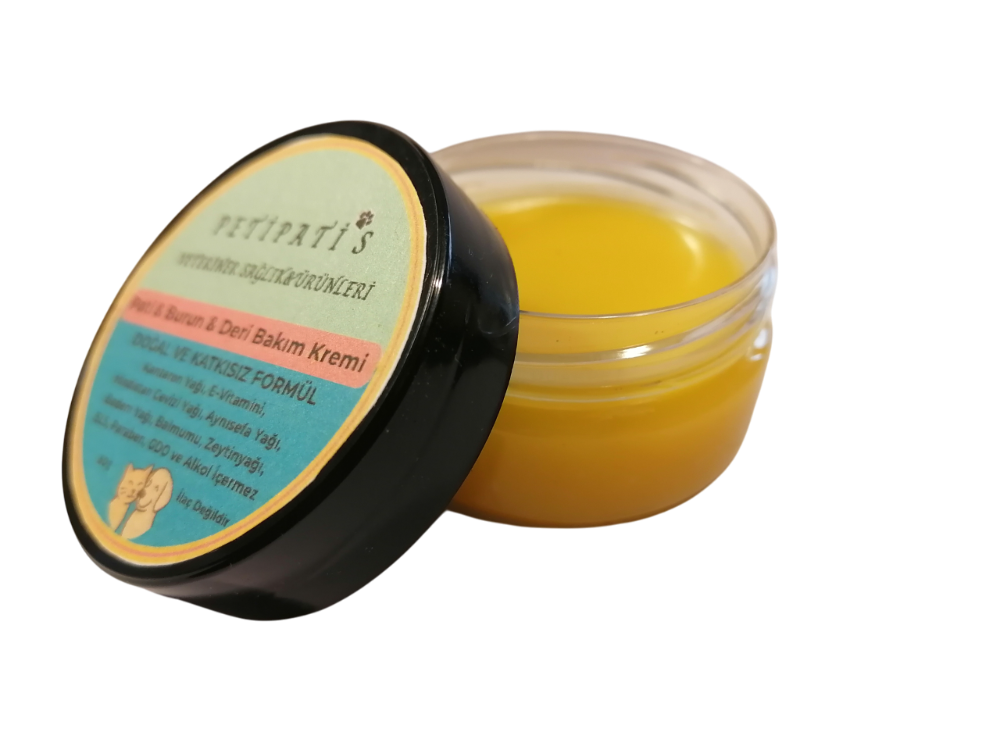 Pati & Burun Kremi 50 gr - Doğal Yalanabilir Kedi & Köpek Bakım Balmı
