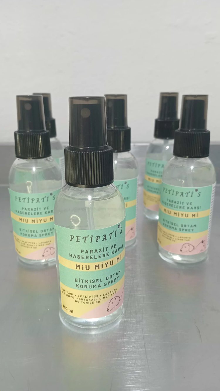 parazit ve haserelere karsı Bitkisel Ortam Koruma Spreyi 100ml