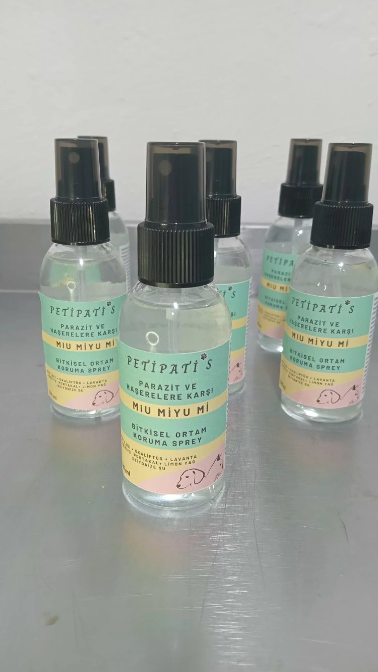 parazit ve haserelere karsı Bitkisel Ortam Koruma Spreyi 100ml