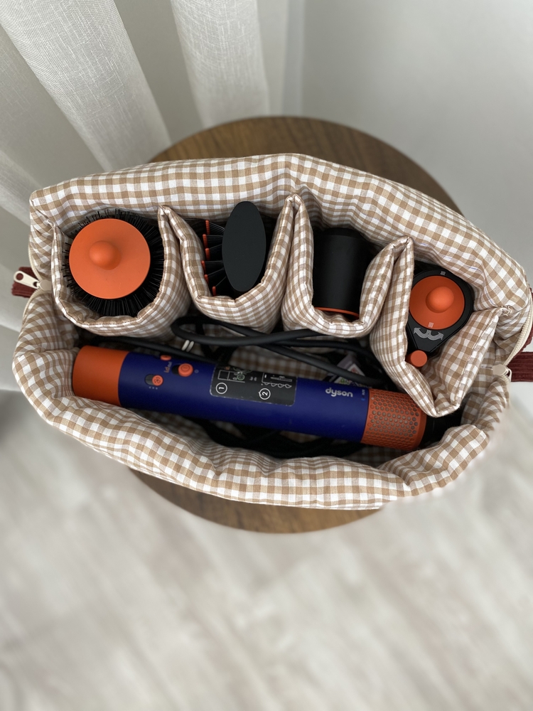 Kiremit /Dyson Airwrap seyahat çantası