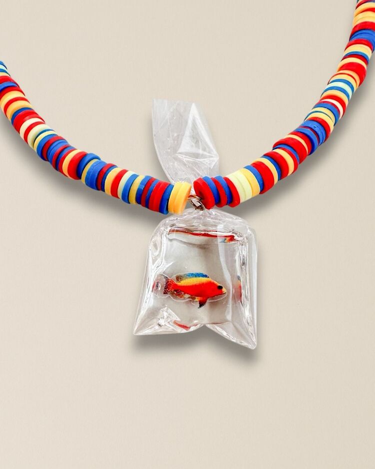 Colors Fish Charm Kolye